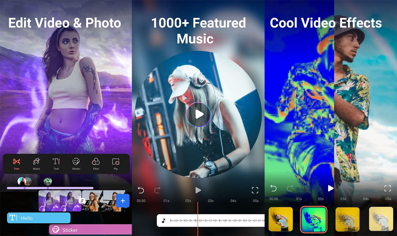 Filmora Go video editor movil
