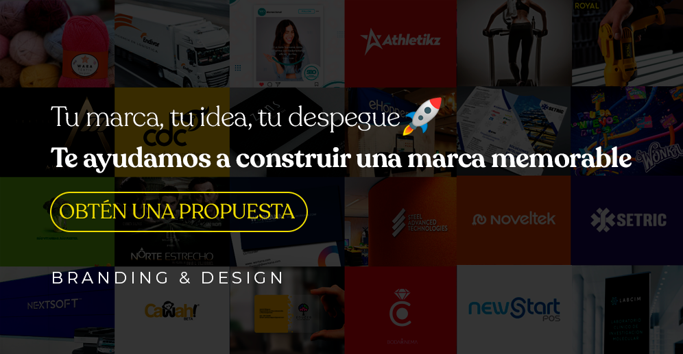 Te ayudamos a construir la identidad de tu marca