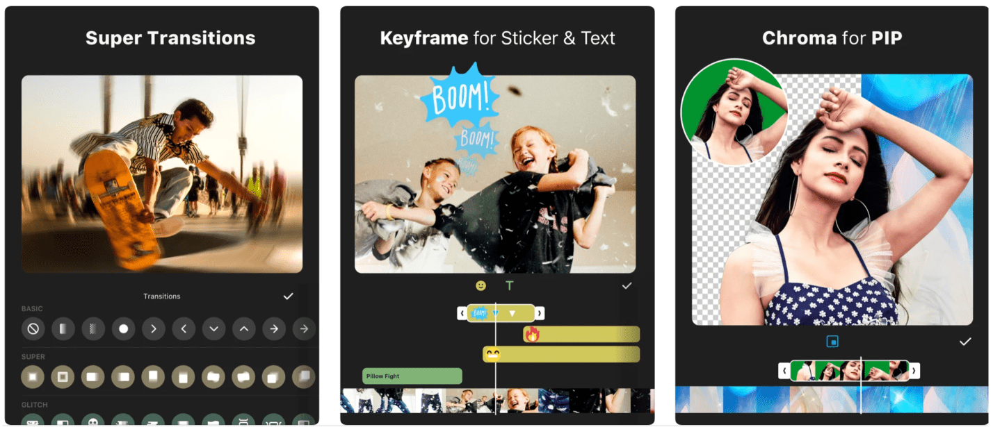 InShot video editor movil