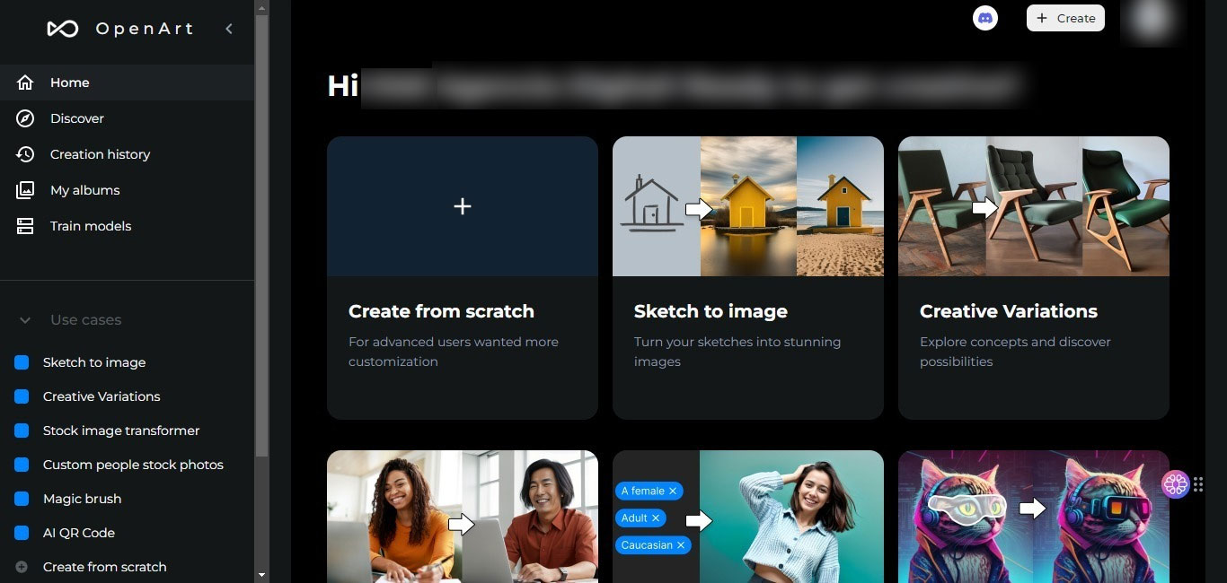 OpenArt, la IA que transforma tus bocetos a fotos creativas