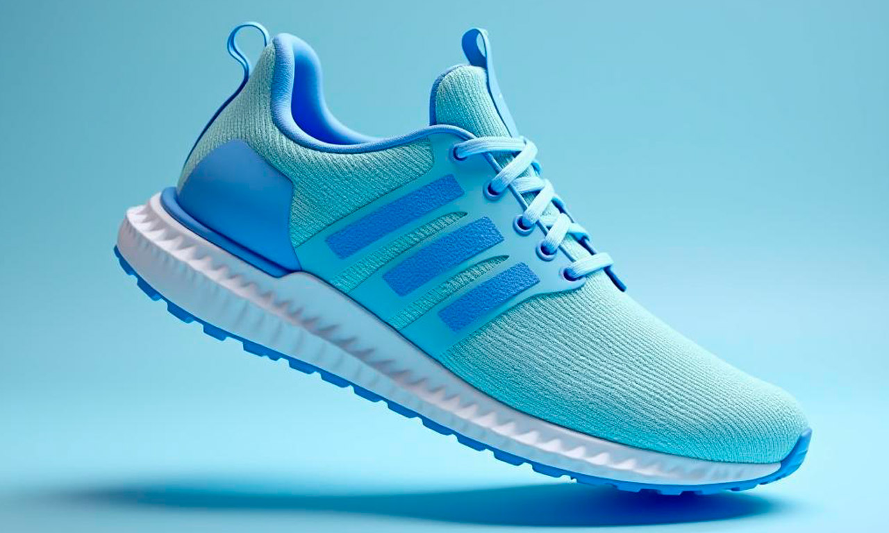 zapatillas deportivas hechas con FLUX