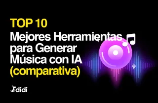 Top 10 Mejores Herramientas para Generar Música con IA 2026 [Comparativa+Ejemplos]