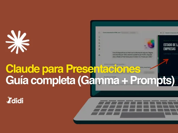 Claude para presentaciones [Guía Completa + Gamma + Prompts]