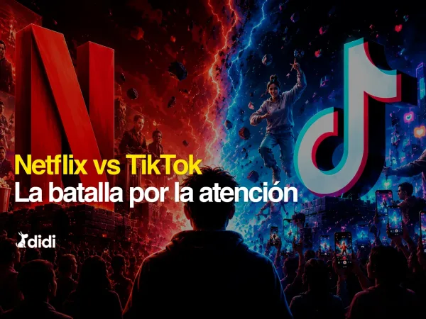 Netflix vs TikTok, la batalla por la atención