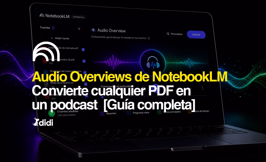 Audio Overviews de NotebookLM