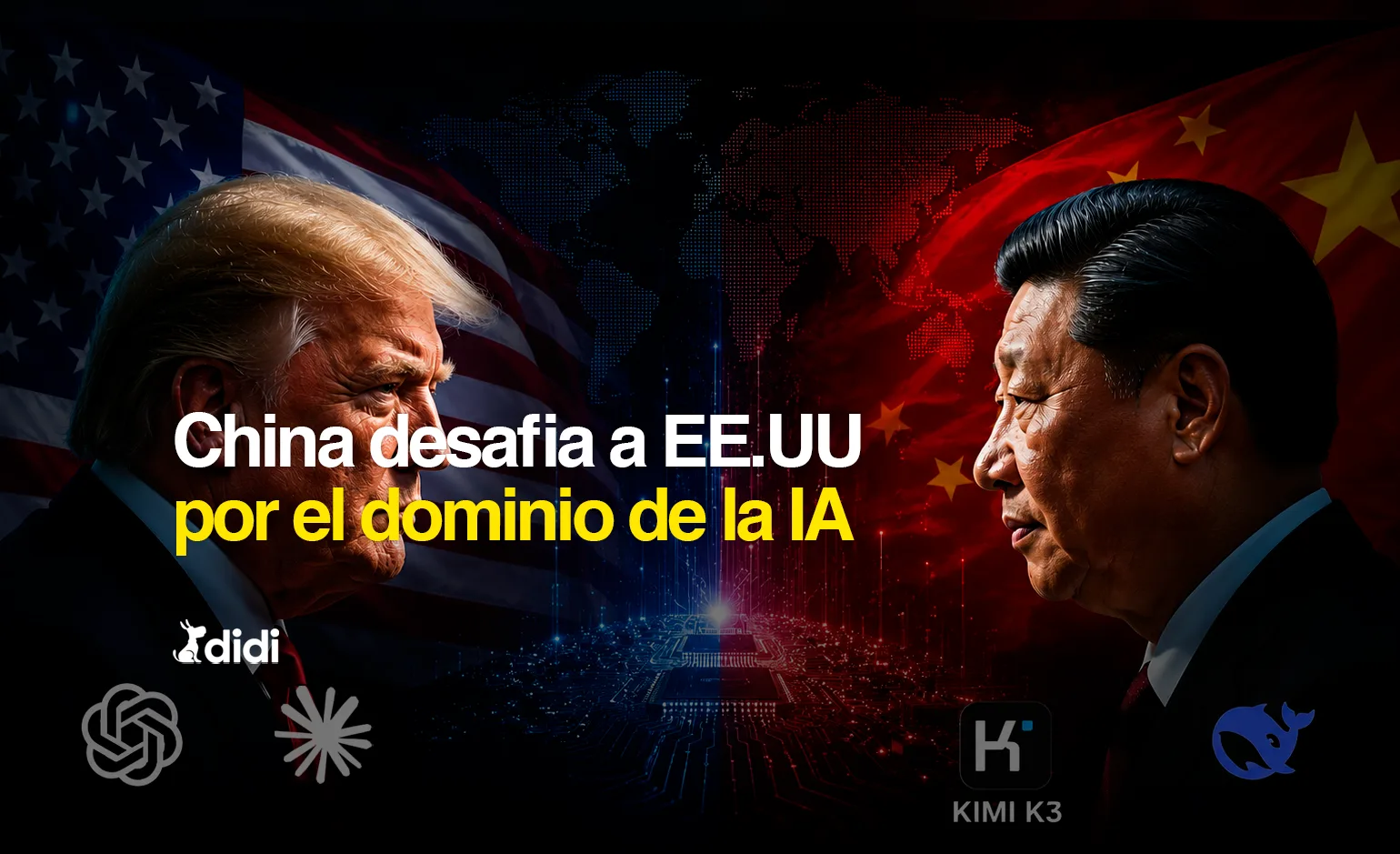 carrera inteligencia artificial Estados Unidos China