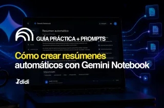 Cómo crear resúmenes(informes) automáticos con Gemini Notebook (antes NotebookLM)