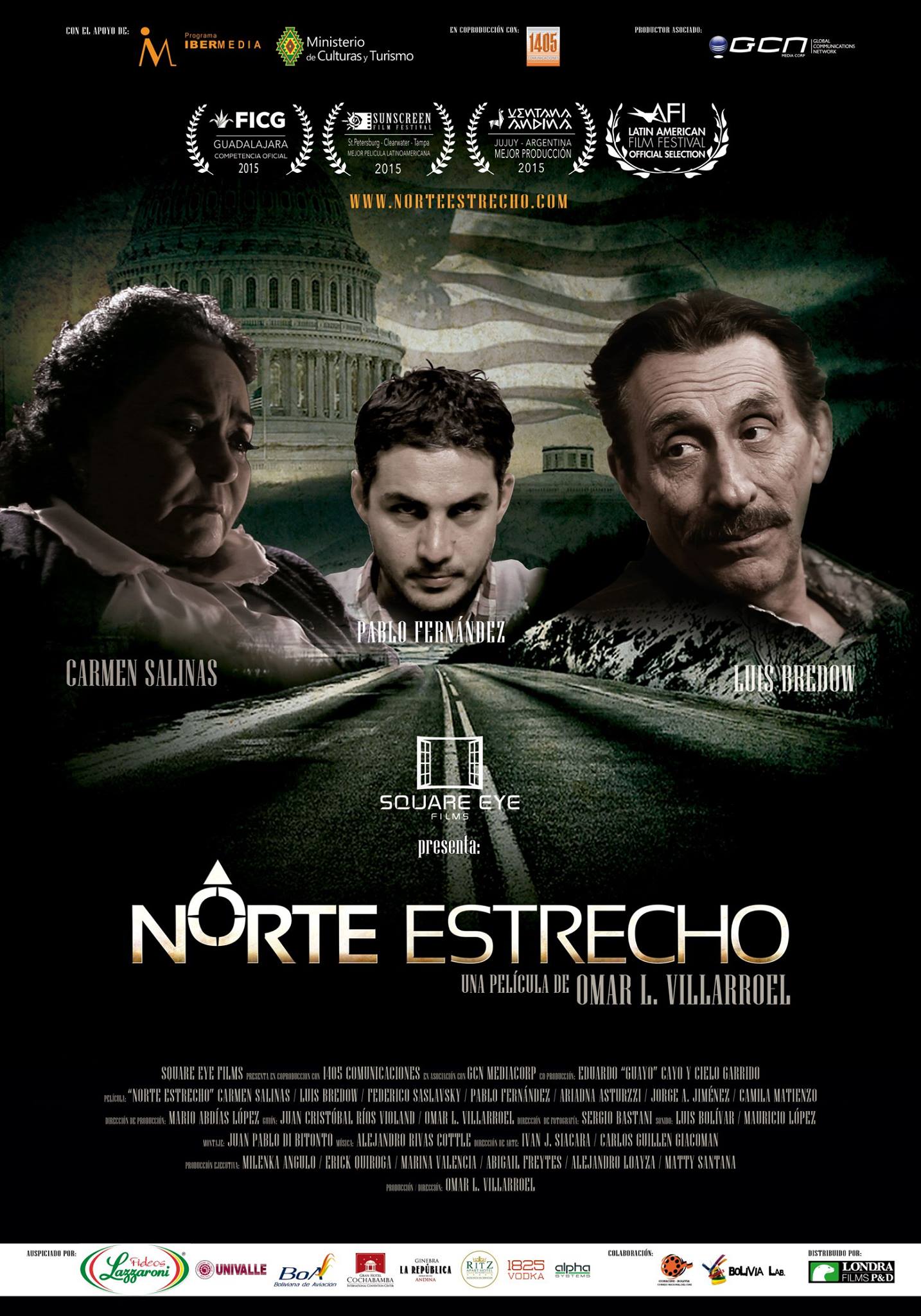 diseño-poster película Norte Estrecho
