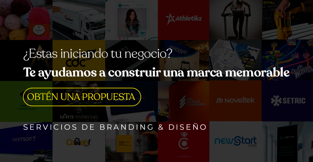 Servicios de branding y diseño para nuevos negocios